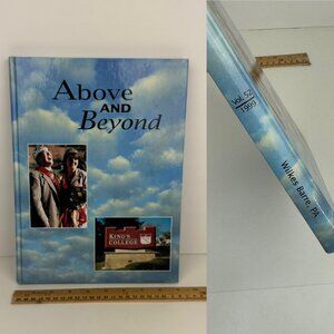 Vtg 1999 Volume 52 Kings College Wilkes Barre PA Above and Beyond Regis Yearbook